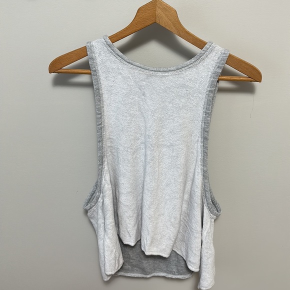 Three dots Terry cloth reversible tank one size - Picture 2 of 2